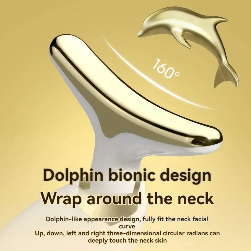 Dolphin Beauty Instrument Home Facial Desalination Neck Line Lightweight